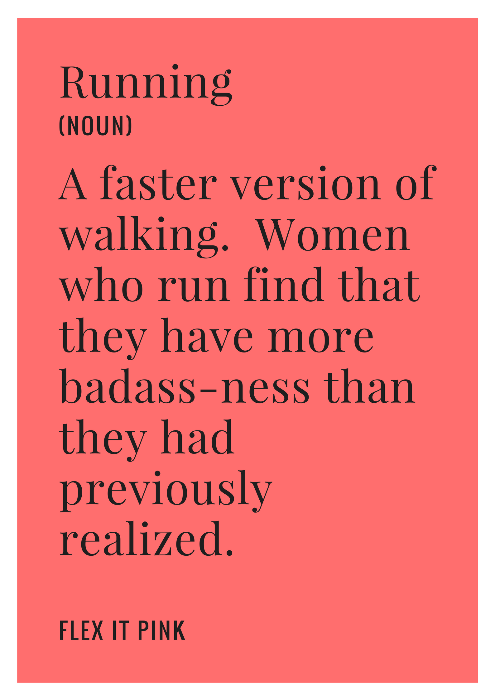 Benefits of Running. You don't want to miss these tips! Flex it Pink