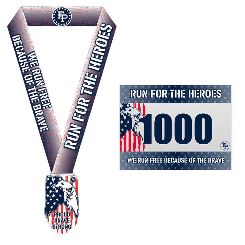 Run For The Heroes Medal Only Pack
