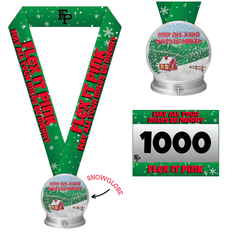 May all your miles me merry Medal Only Pack