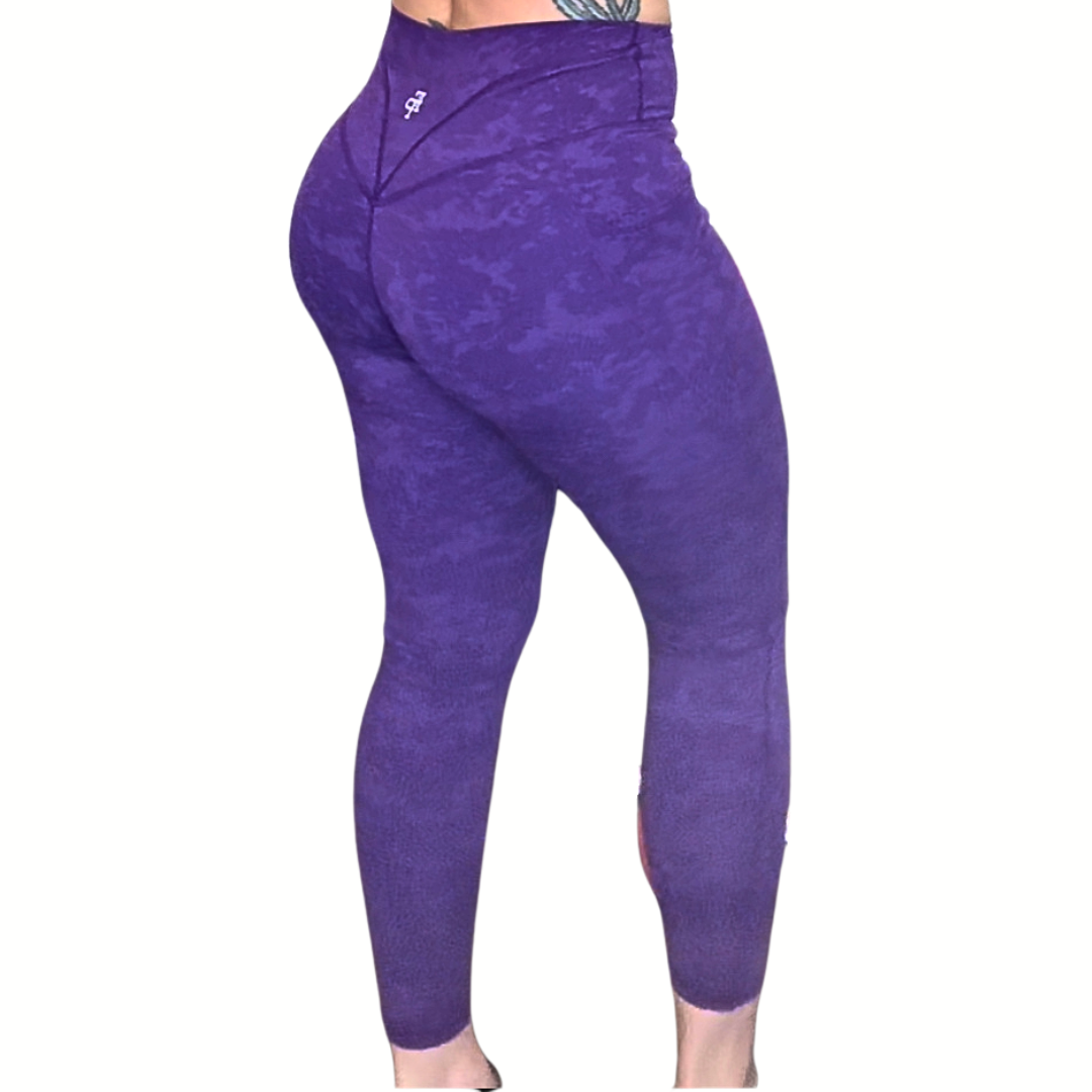 Legging purple pink – viscose stretch- draagcomfort en kleurplezier in één ontwerp