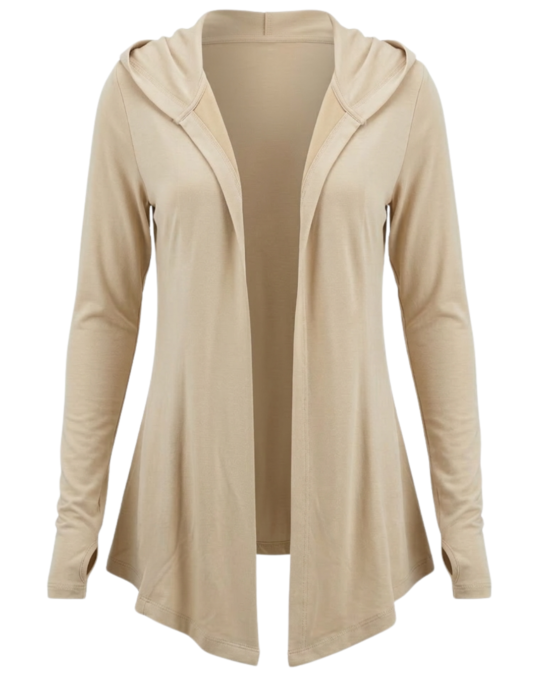 Cozy Momentum Hooded Cardigan – Oatmeal – Flex it Pink