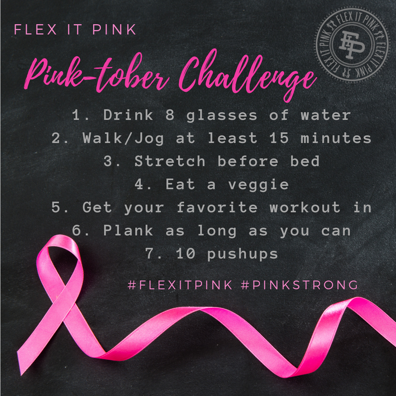 Pink-tober Challenge #PINKSTRONG