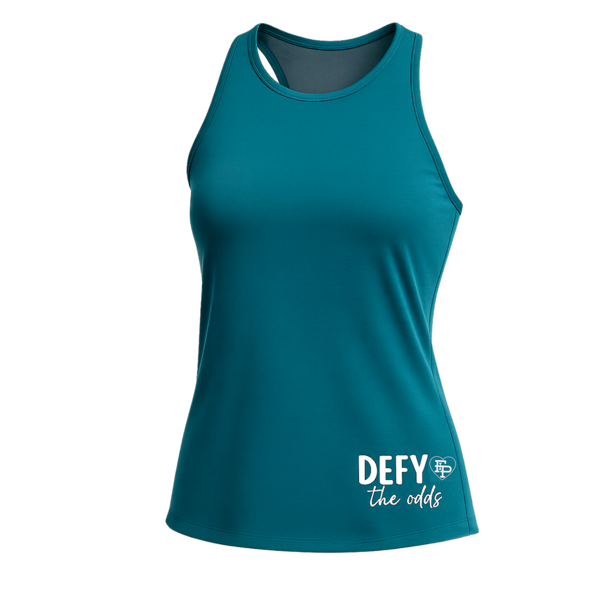 Defy the Odds Tank - Teal
