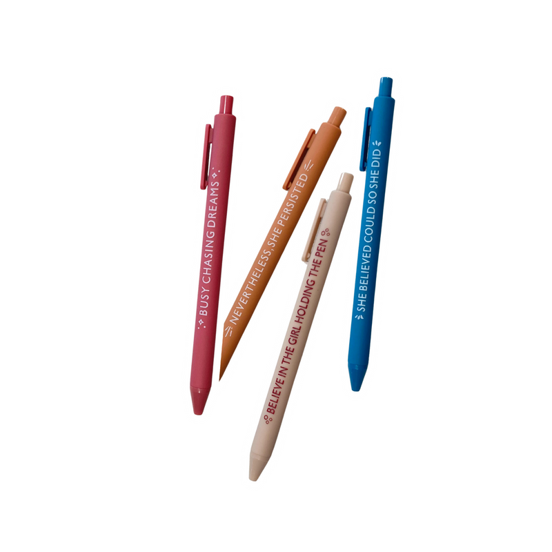 Motivational Pen Set – 4 Pack