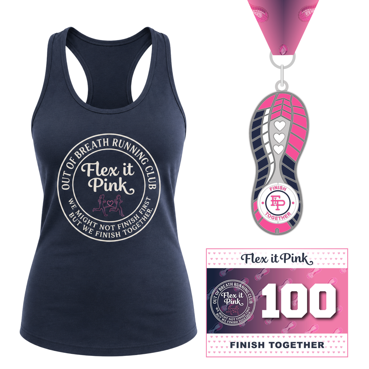 Out Of Breath Running Club Tank Pack