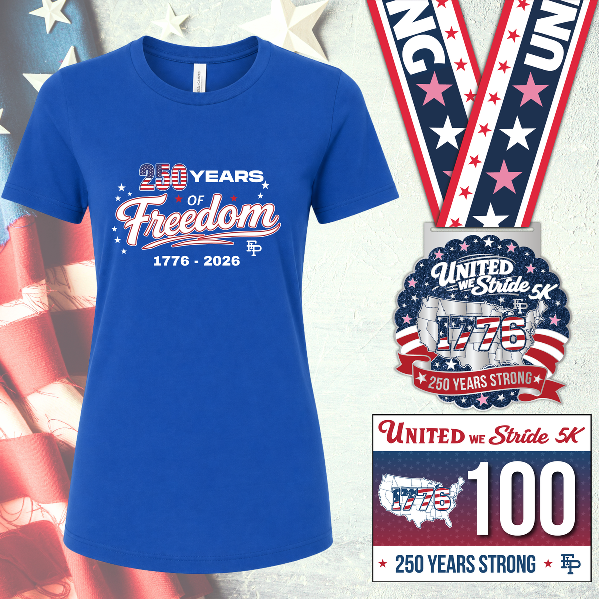 250 Years of Freedom Tee Pack