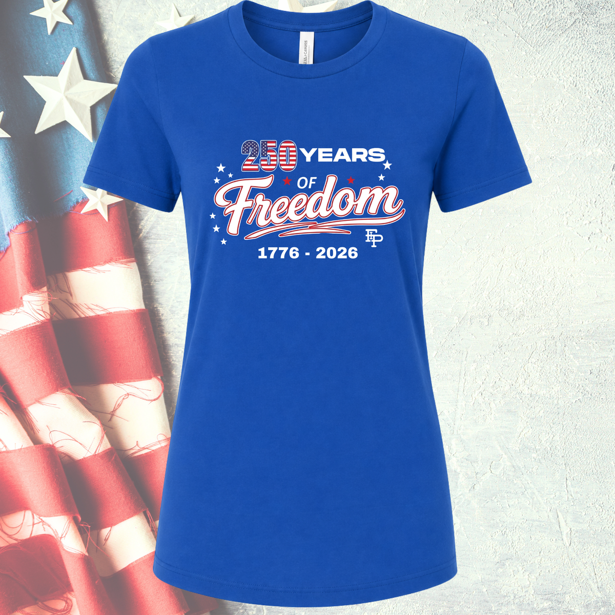 250 Years of Freedom Tee - Blue