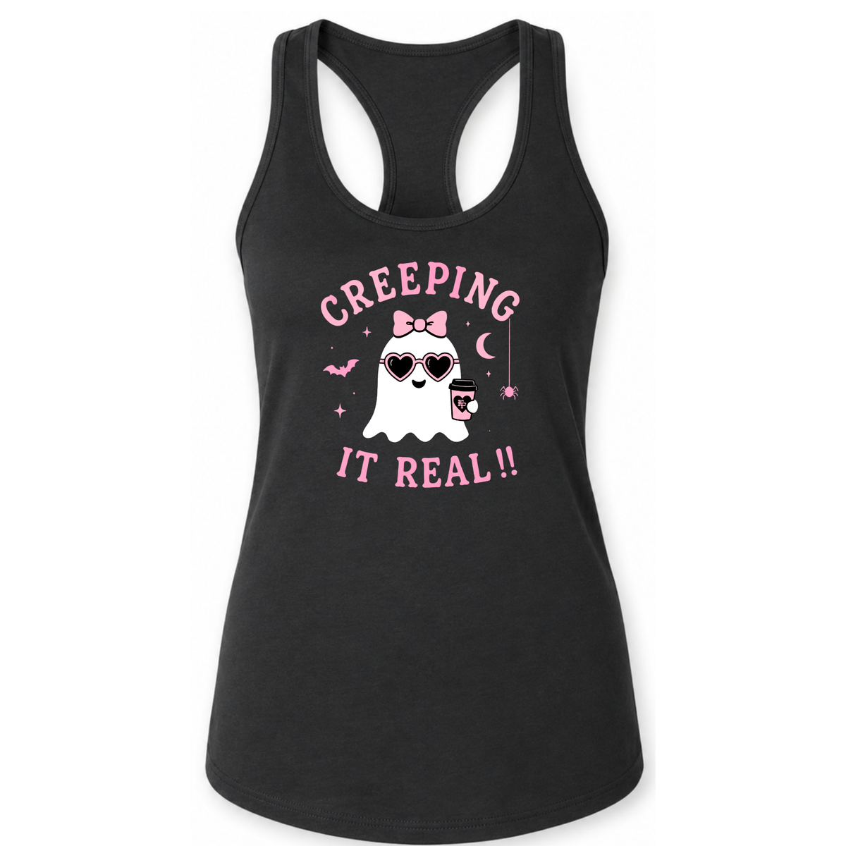 Creeping It Real Tank- Black