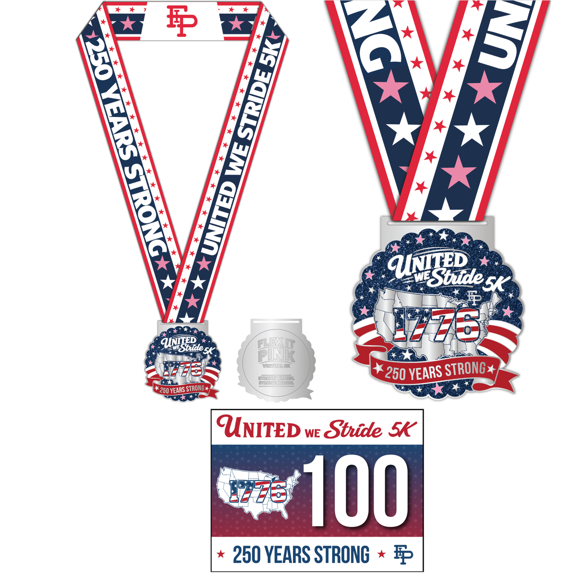 United We Stride Medal Only Pack
