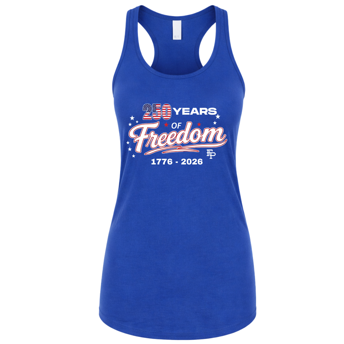 250 Years of Freedom Tank - Blue