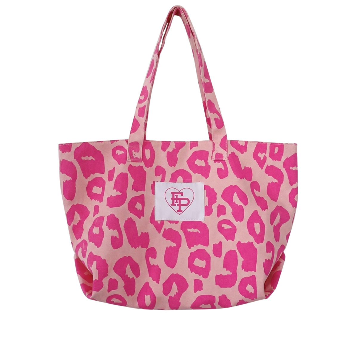 Pink Leopard Tote Bag