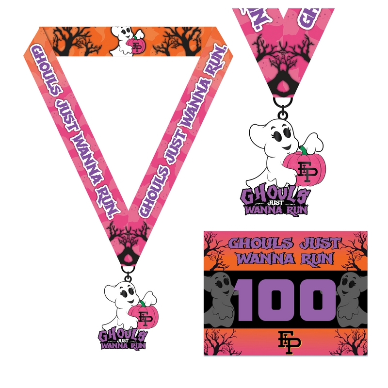 Ghouls Just Wanna Run Medal Pack