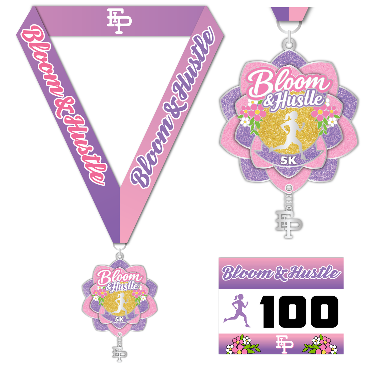 Bloom & Hustle Medal Only Pack