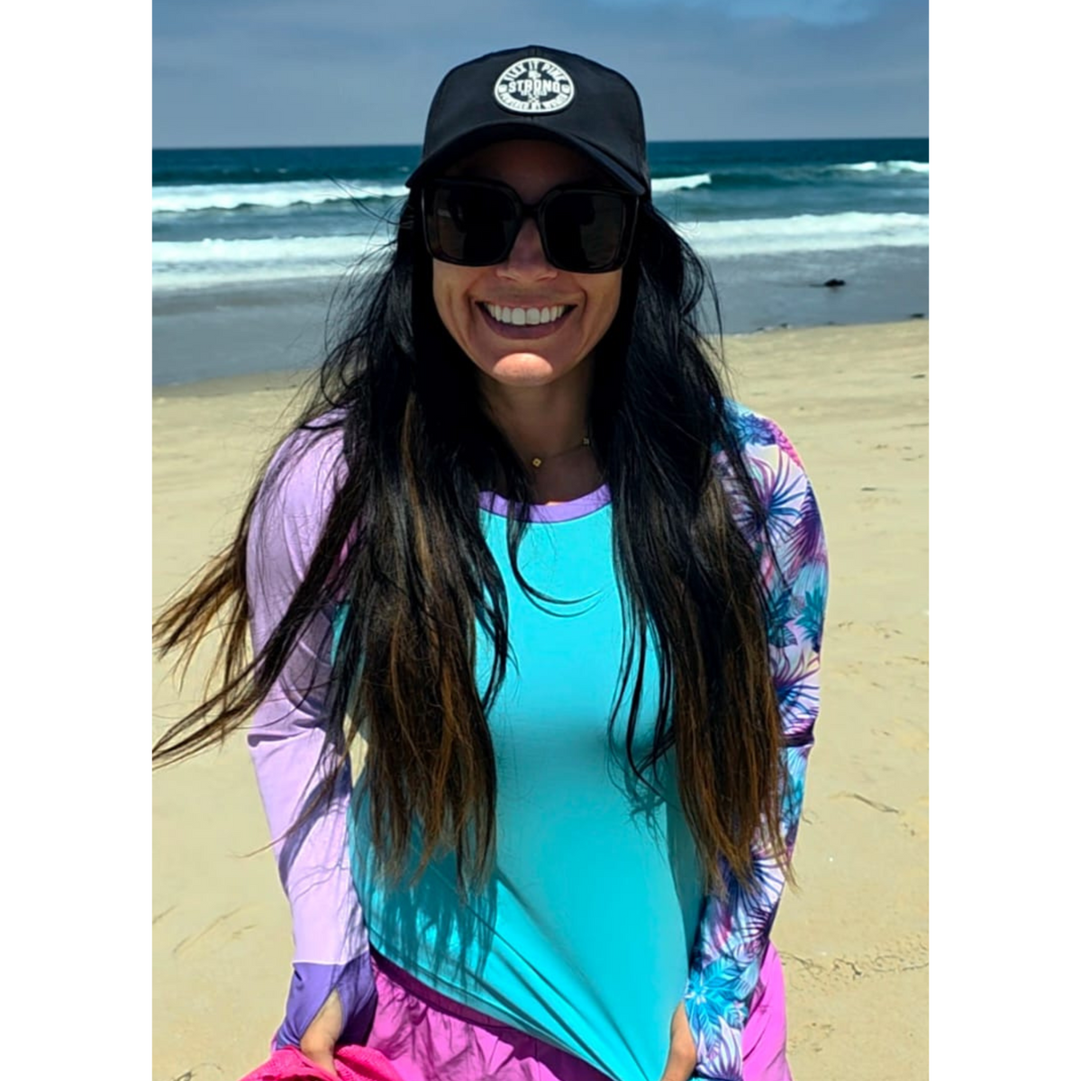 Paradise Power Long Sleeve UV Protection Swim Shirt