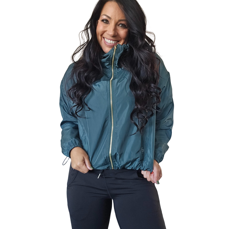 Emerald Zip-Up Jacket