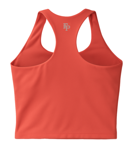 Coral Built-in Bra Top