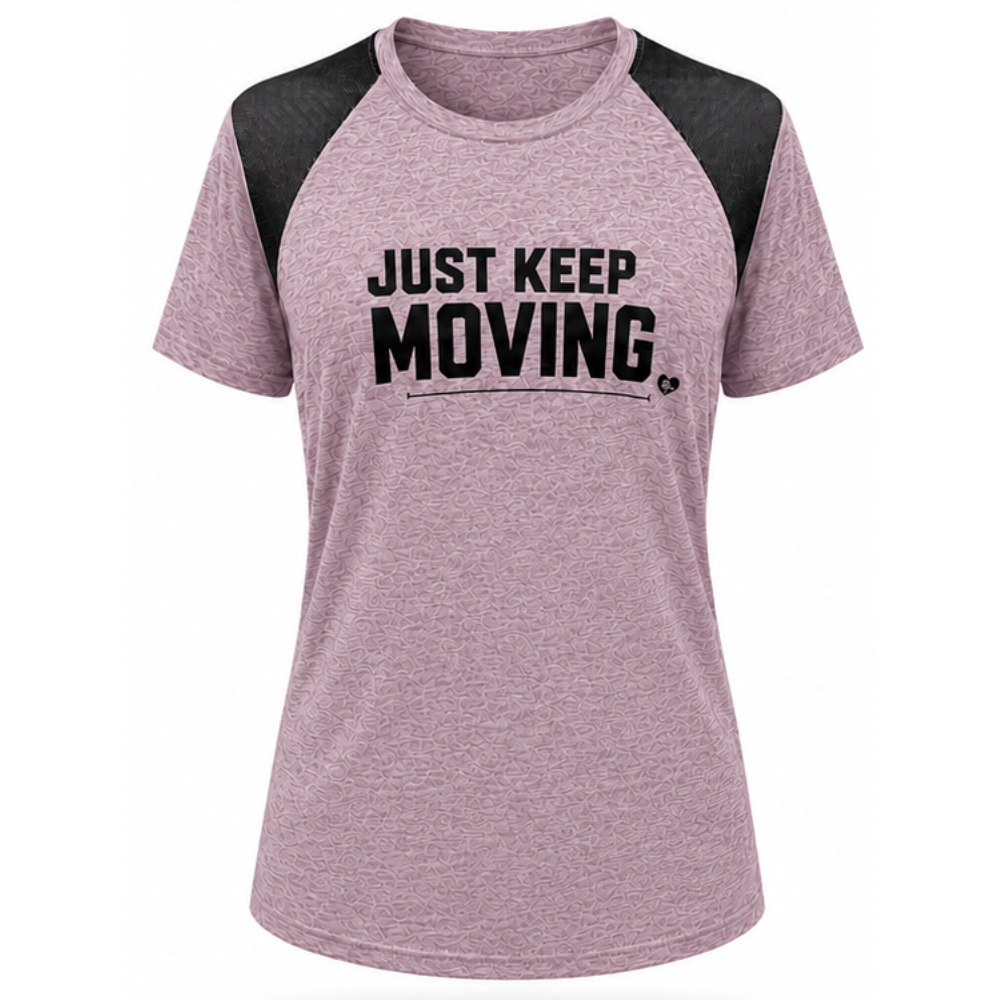 Just Keep Moving Tee