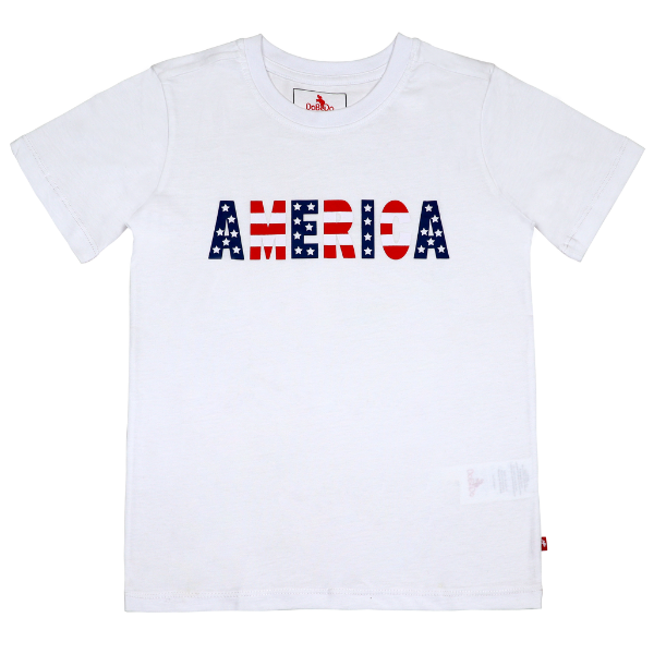 Girls Short Sleeve T-shirt - America