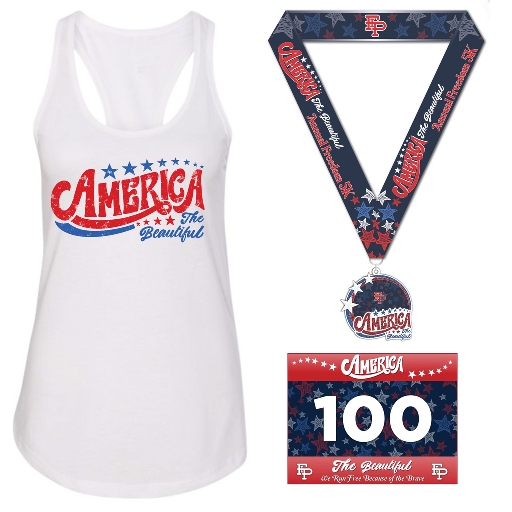 America the Beautiful Freedom Run Tank Pack