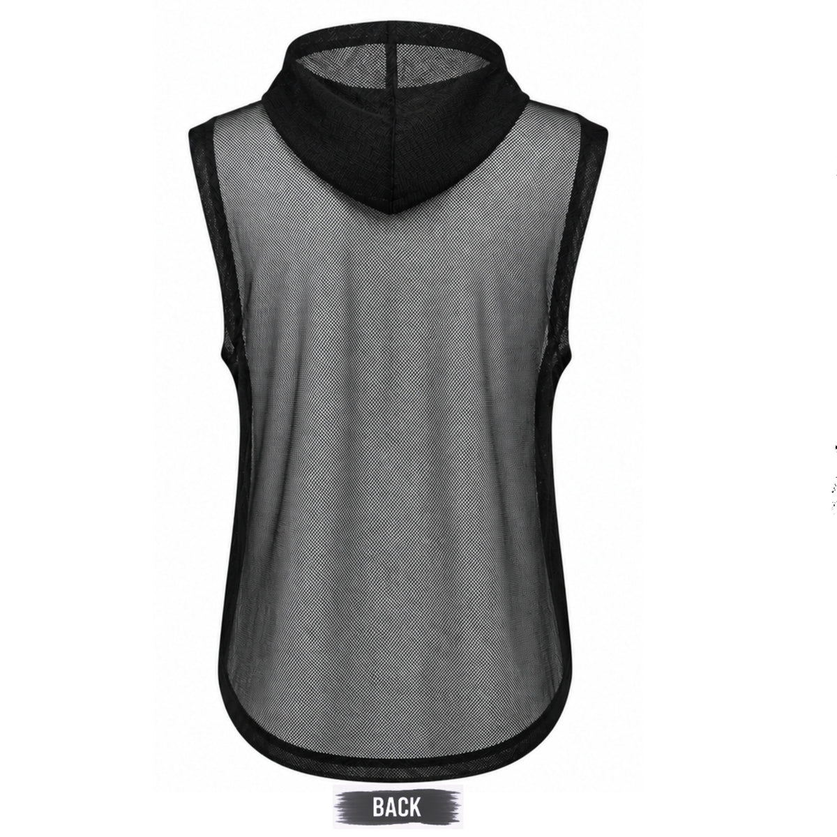 “STRONG” Mesh Hoodie