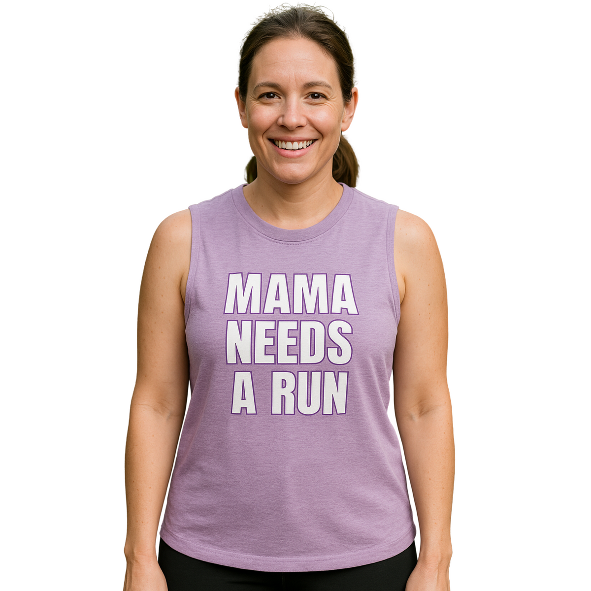 FIP - Mama Needs A Run Tank Top only 5K Race - Mother's Day Special Run