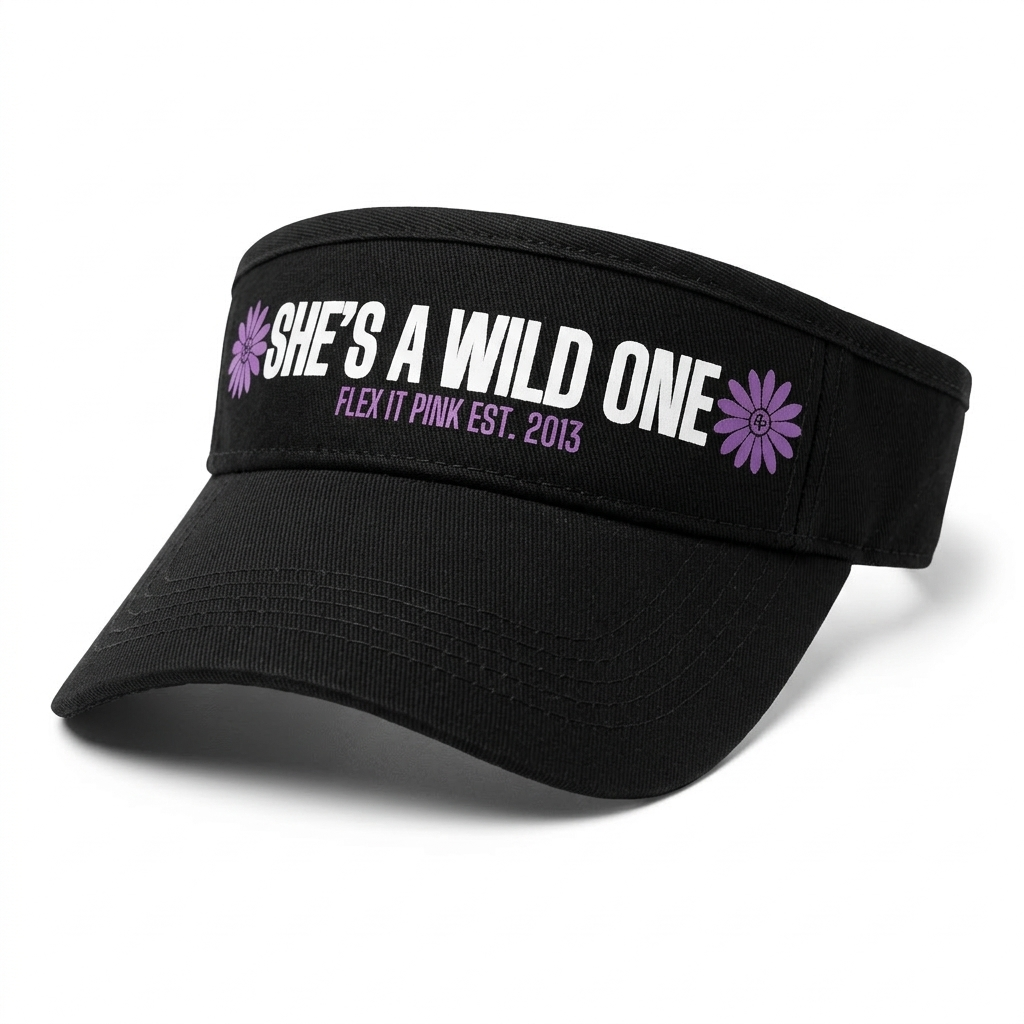 She's a Wild One Visor