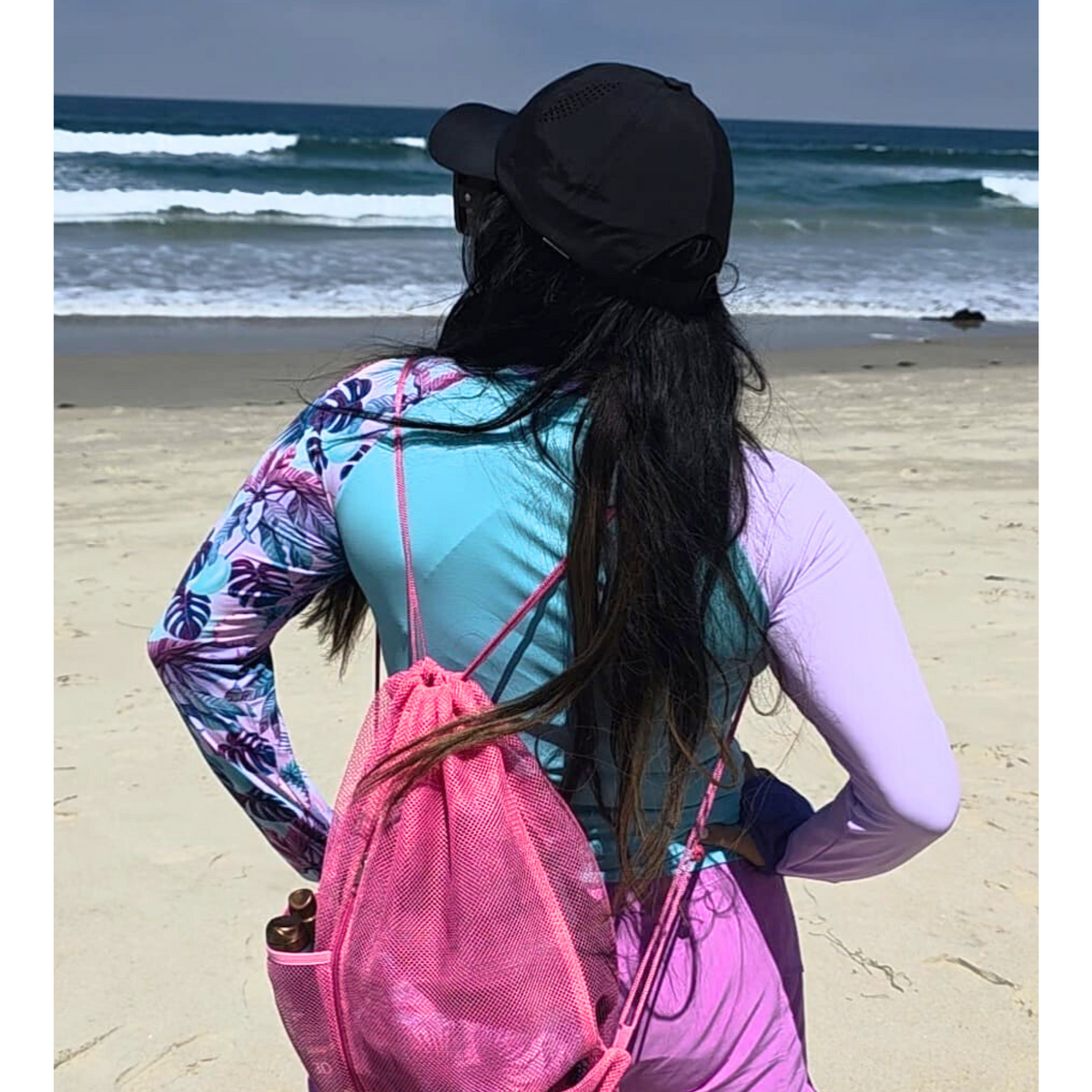 Paradise Power Long Sleeve UV Protection Swim Shirt