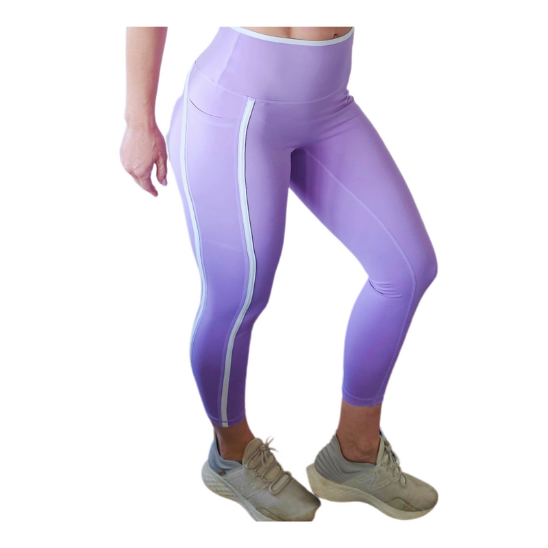Lavender Luxe Bra and Legging Set