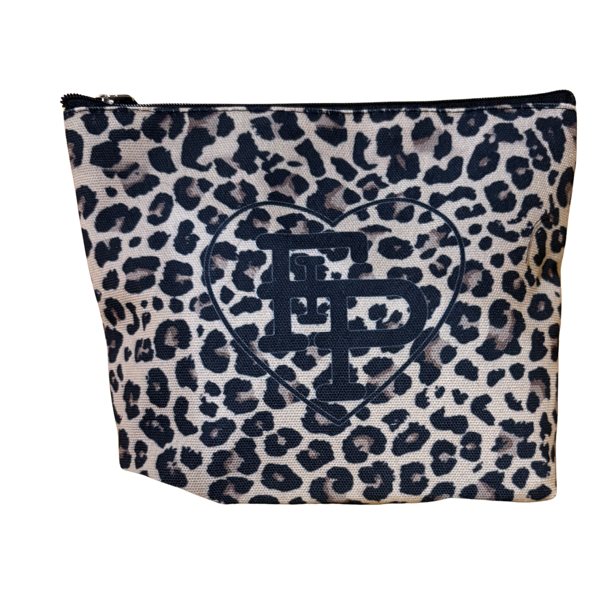 FIP Leopard Print Cosmetic Pouch