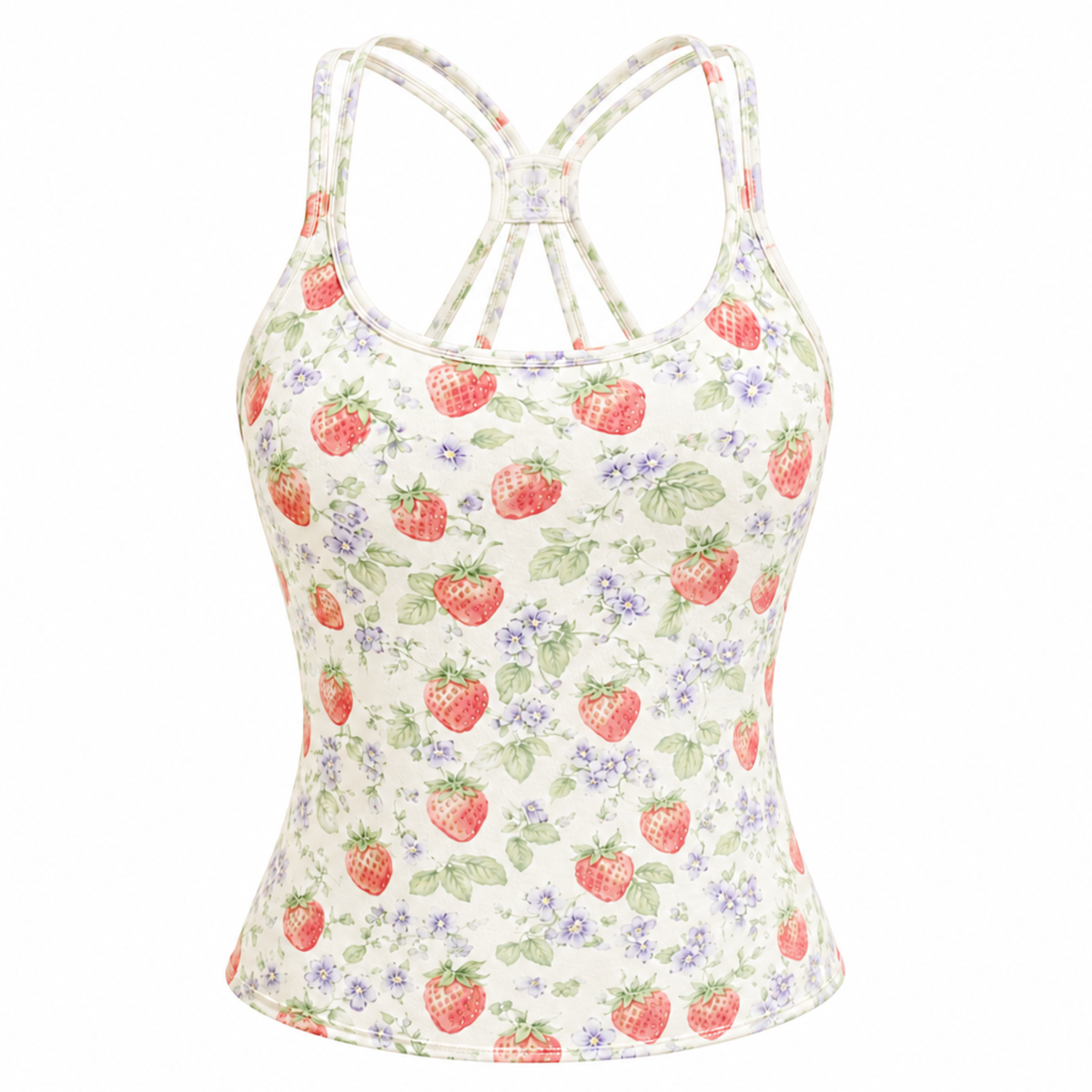 Berries and Blossoms Tank top
