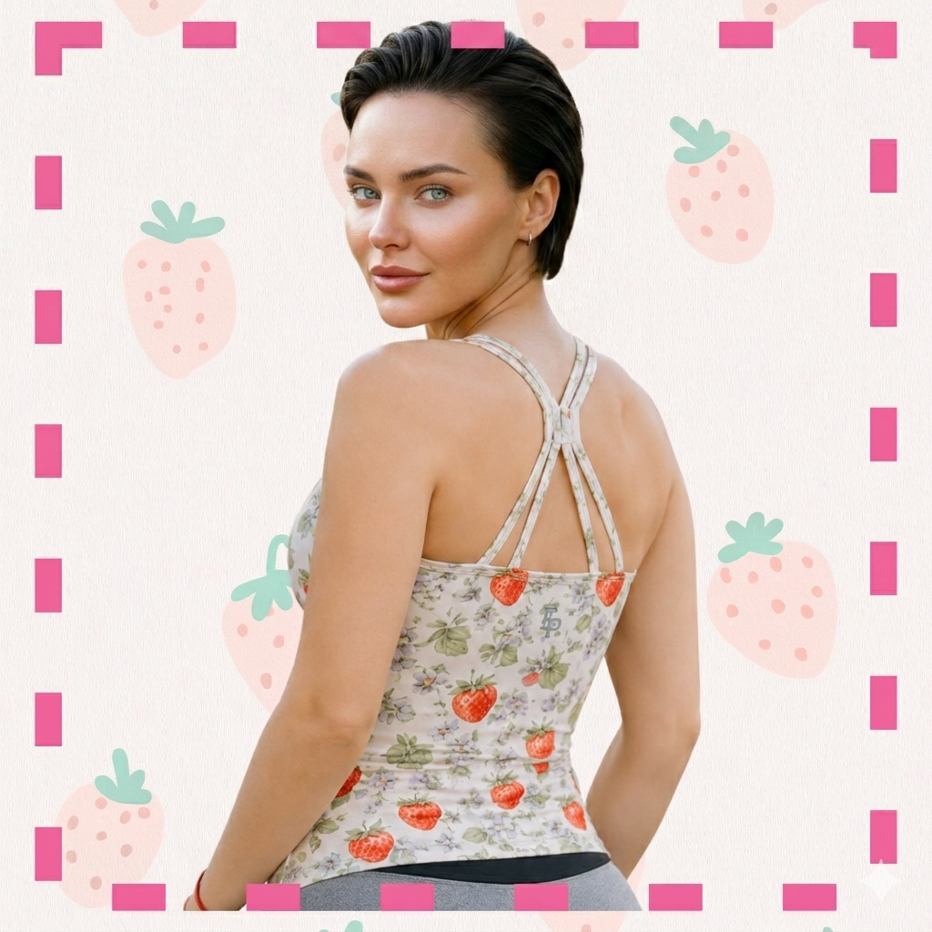 floral tank top