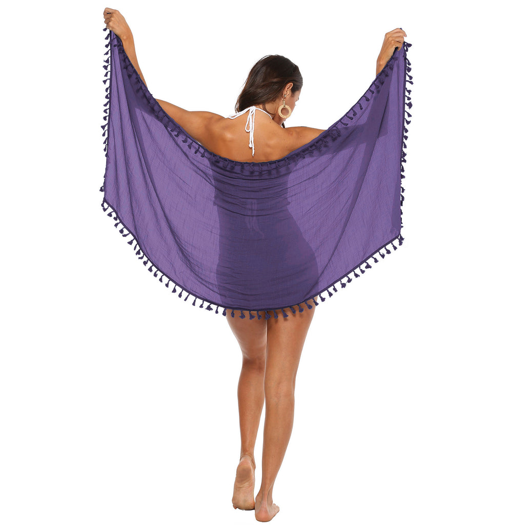 Paradise Breeze Swim Wrap - Purple
