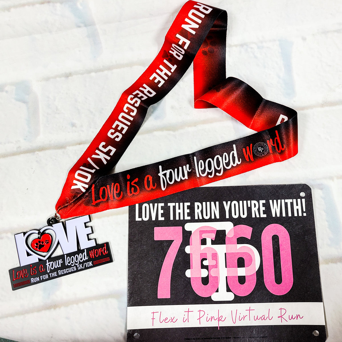 Love is a 4 legged word Medal Only Pack