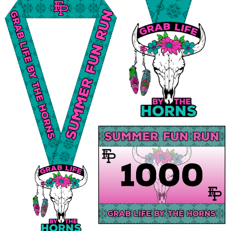 Grab Life By The Horns Medal Only Pack
