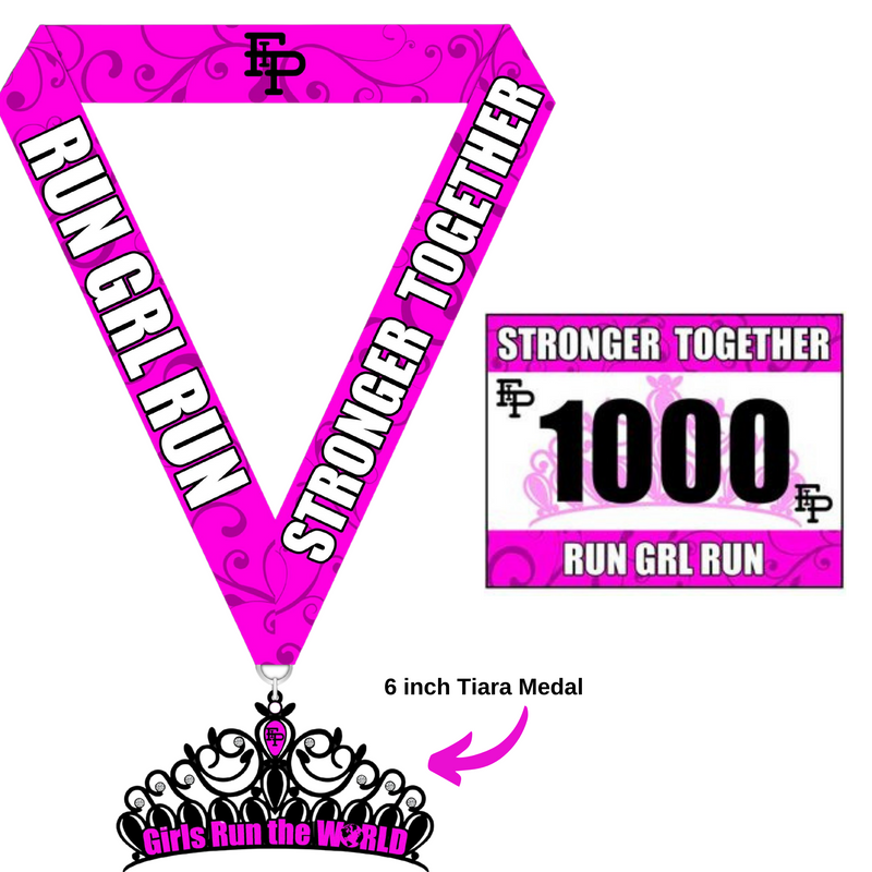 Sole Sisters Run the World Medal Only Pack