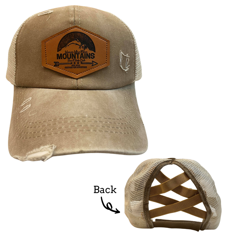 Move Mountains Ponytail Hat