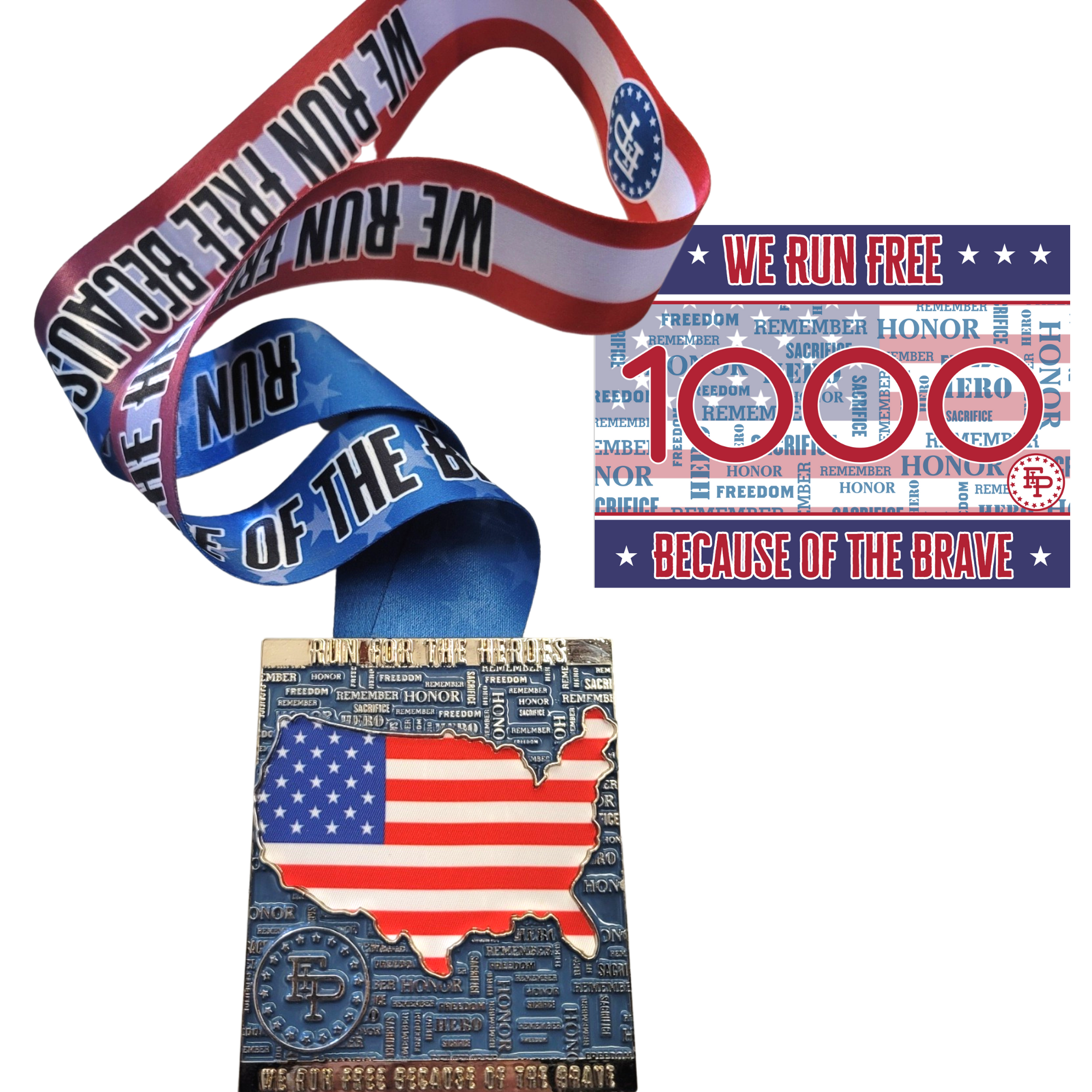 Run For The Heroes Medal Only