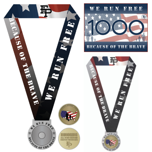 FIP Run for the Heroes Virtual 5K/10K MEDAL PACK