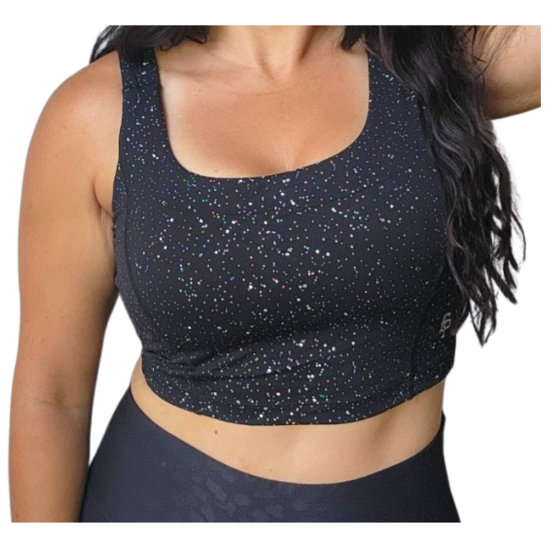 Reflective Speckled Bra